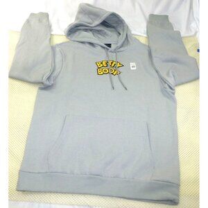 Official Mopar Betty Boop Super Bee Dodge Pullover Hoodie L/G Gray Soft Cotton B